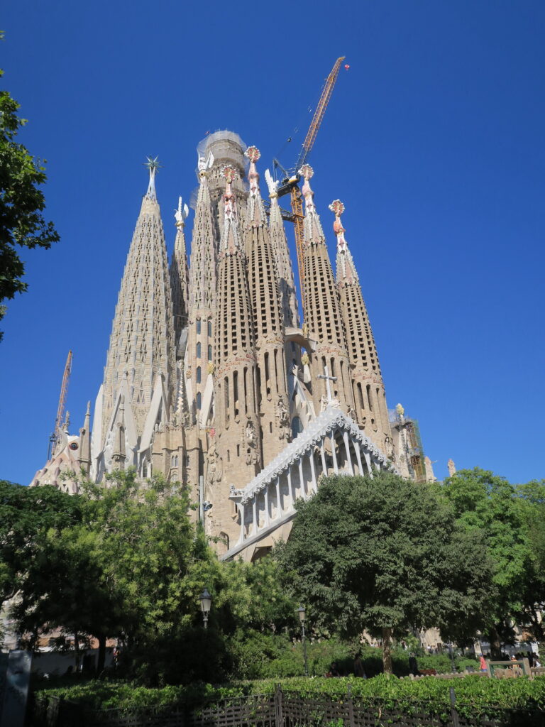 Sagrada Familía í Barcelona.